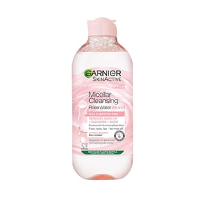Garnier Skin Active Micellar Cleansing Rose Water For Dull & Sensitive Skin 400ml •