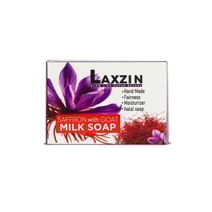 Laxzin Saffron With Goat Milk Soap 100g