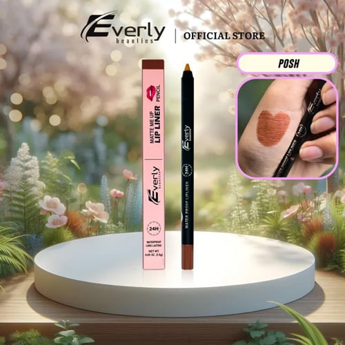 Everly Beauties Matte Me Up Waterproof Lip Liner - Posh