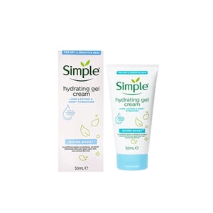 Simple Water Boost Hydrating Gel Cream 50ml •