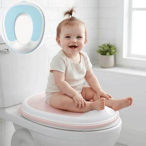 Baby Toilet Trainer Seat - Sky Blue