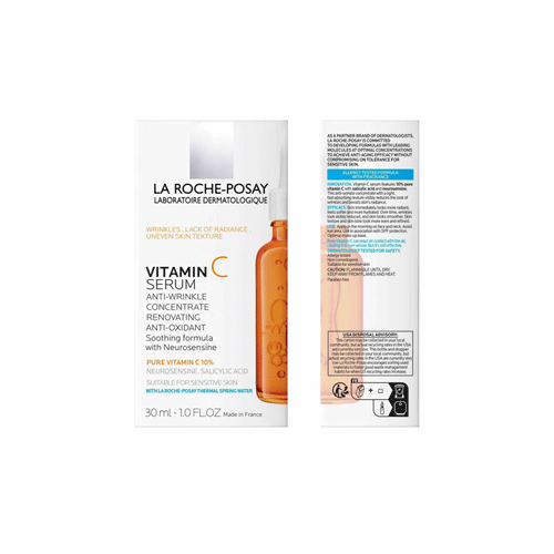 LA Roche-Posay 10% Pure Vitamin C Serum 30ml  •