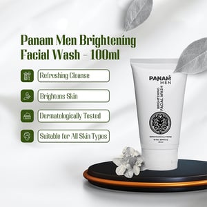 Panam Men Brightening Facial Wash 100ml
