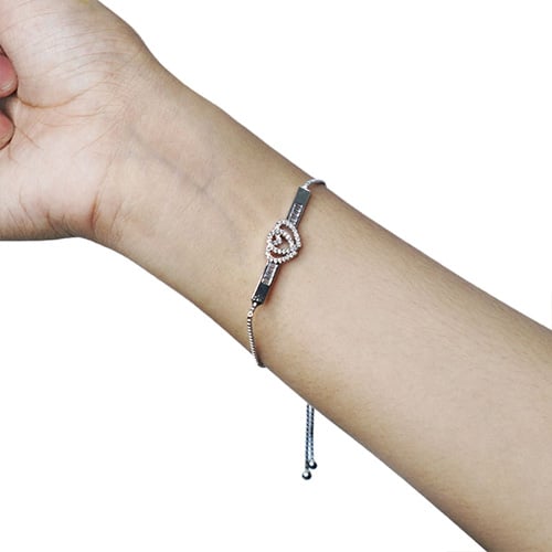 Light luxury Inlaid Bracelet for Women - 001