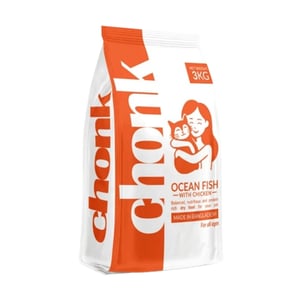 Chonk All Ages Cat Food 3kg - Ocean Fish with Chicken