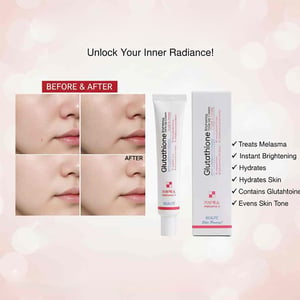 Beaute Glutathione Brightening Tone Up Cream 45ml •