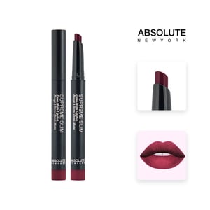 Absolute New York Supreme Slim Demi-Matte Lipstick 1.3g - MLSS60 Night Shade
