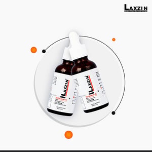 Laxzin Vitamin C 10% With Hyaluronic Acid Face Serum 30ml