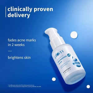 Plum Rice Water & Niacinamide 10% Face Serum 30ml •