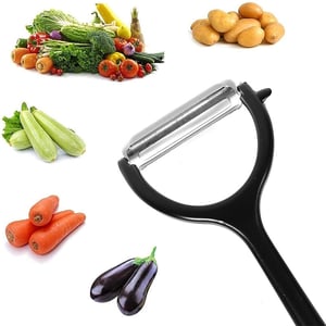 Stainless Steel Fruit & Vegetable Peeler - Starry Black