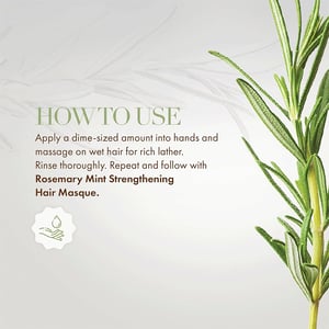 Mielle Rosemary Mint Strengthening Shampoo 355ml •