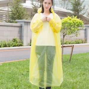 Disposable Pocket Rain Coat - Assorted Colour