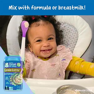 Gerber Grain & Grow Multigrain Cereal (6+months) 454gm•