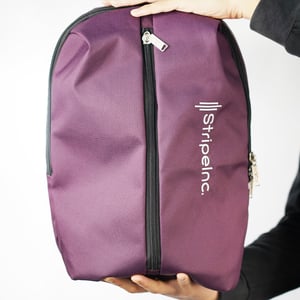 Stripelnc Mini Travel Backpack - Byzantium