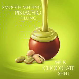 Lindt Lindor Pistachio Milk Chocolate Truffles 200g •