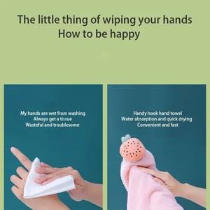 Hanging Hand Towel - Blue