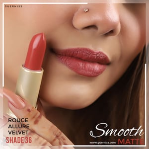 Guerniss Rouge Allure Velvet Matte Lipstick 3.5g - GS022