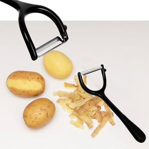 Stainless Steel Fruit & Vegetable Peeler - Starry Black