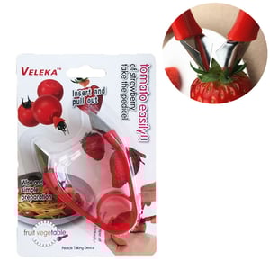 Veleka Fruit & Vegetable Huller - Red