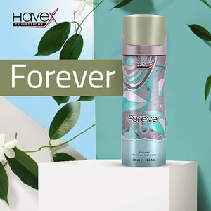 Havex Forever perfumed Deodorant Body Spray 200ml  •