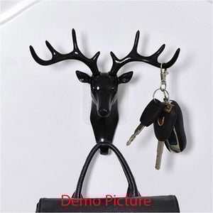 Deer Head Wall Hooks - Off White