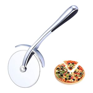Pizza Cutter With Metal Handle
