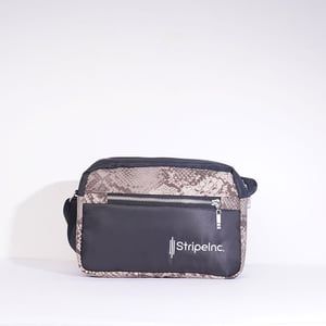 Stripelnc Ladies Crossbody Bag - Scaly Print