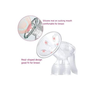 Manual Massage Breast Pump With Feeder 150ml