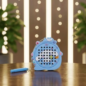 Magnetic Fidget Drawing Board Keychain - Cinnamoroll