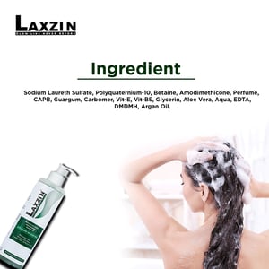 Laxzin Argan Oil Daily Nourishing Shampoo 200ml