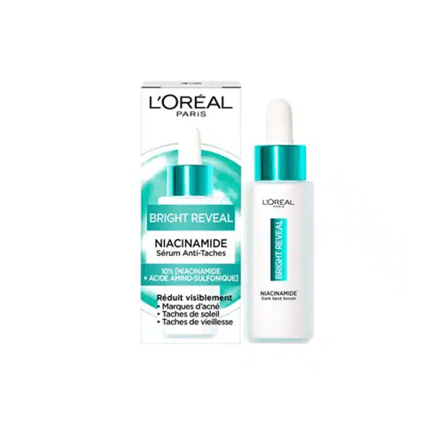 L'Oreal Paris Bright Reveal Niacinamide Anti Dark Spot Serum 30ml  •