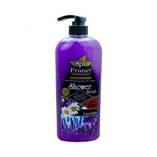 Fruiser Lavender Shower Scrub 730ml •