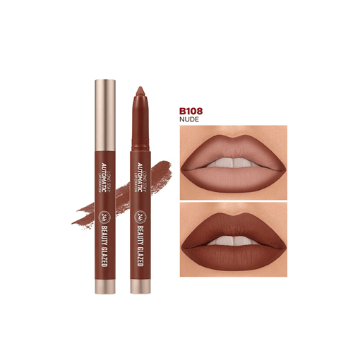 Beauty Glazed Long Stay Automatic Lip Crayon - B108 Nude