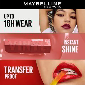 Maybelline New York Super Stay Vinyl Ink Longwear Liquid Lipstick 4.2ml - 65 Saucy