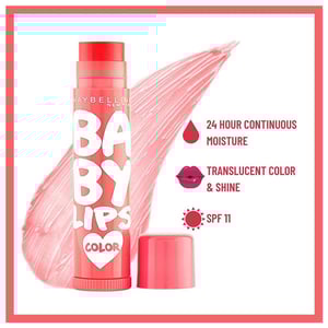 Maybelline New York Baby Lips Color Lip Balm 4g - Cherry Kiss SPF11  •