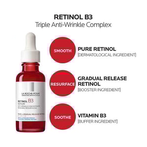 LA Roche-Posay Retinol B3 Pure Retinol Serum 30ml  •