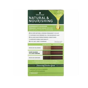 Schwarzkopf Natural & Nourish Permanent Hair Colour - 565 Dark Gold Brown