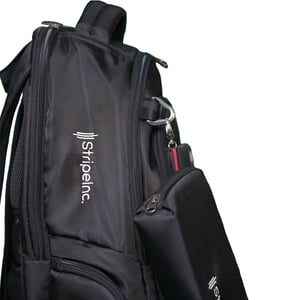 Stripelnc Exclusive School Backpack - Black