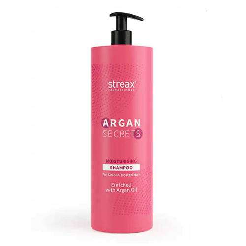 Streax Argan Secrets Moisturising Shampoo For Colour Treated Hair 1.5L  •