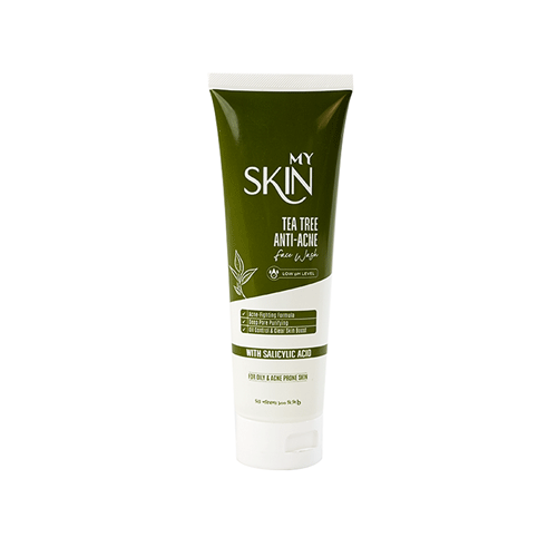 My Skin Tea Tree Anti Acne Face Wash With Salicylic Acid For Oily & Acne Prone Skin 100ml