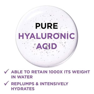 L'Oreal Hyaluron Expert Replumping Purifying Gel Face Wash 200ml •