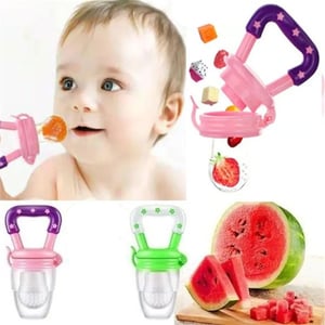 Baby Fruit & Vegetable Food Mesh Feeder - Green
