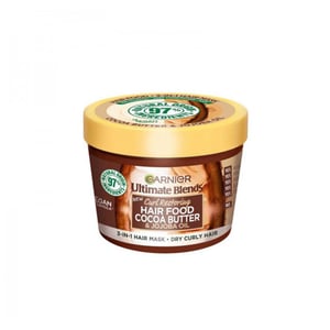 Garnier Ultimate Blends Curl Restoring Hair Food Cocoa Butter & Jojoba Oil Hair Mask 400ml