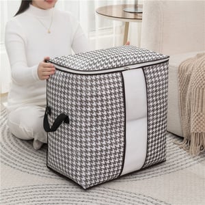 Premium Quality Printed Quilt Cloth Storage Bag