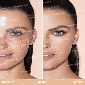 SHEGLAM Perfect Skin High Coverage Concealer 4.5g - Nude