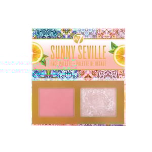 W7 Sunny Seville Face Palette - Light