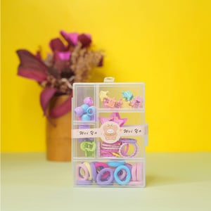 Colorful Kids Hair Accessories Set (Clip and Band)