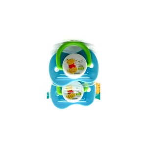 Disney Winnie The Pooh 3m+ Baby Soothers 2pcs - Blue