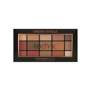 Technic Pressed Pigment 15 Eyeshadow Palette - Urban Jungle
