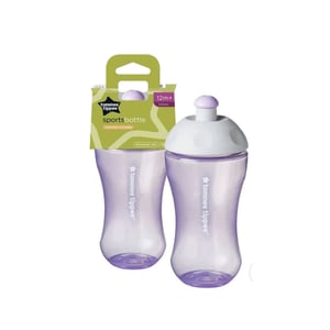 Tommee Tippee Sports Bottle 300ml 12m+ Purple